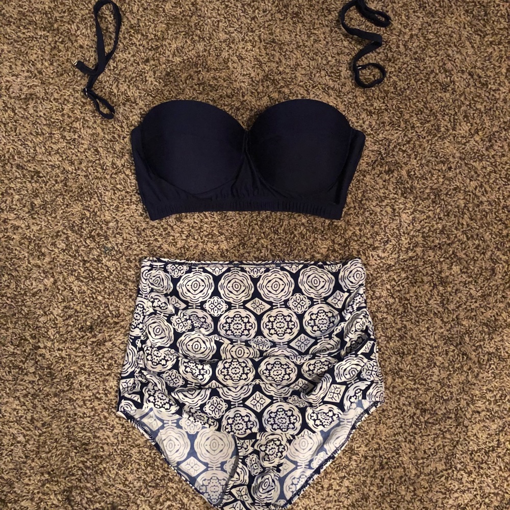 High waisted swimsuit 👙